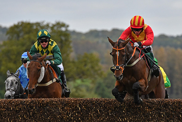 M Goldstein on The Society Man takes the fence at Towcester
