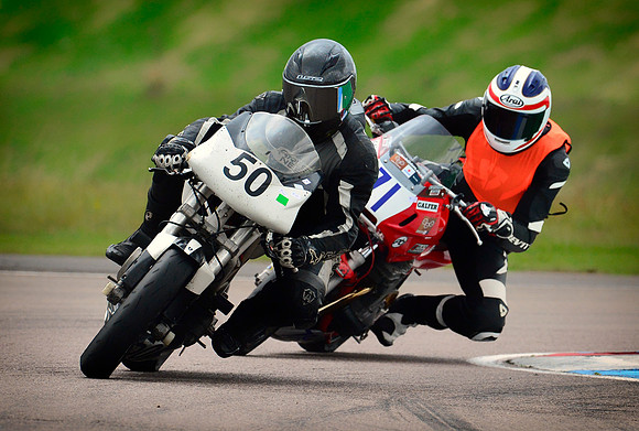 Conner Swyer, Kawasaki ZXR 400 and Allister Hayes