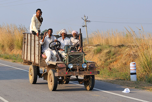 Mechanised transport to Jaipur
