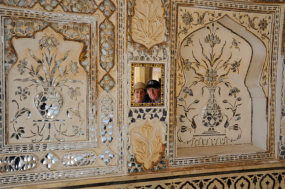 Inside the Amber Fort,
