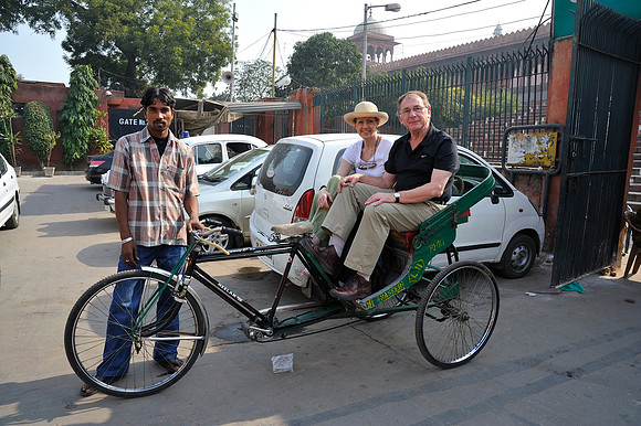 Michael & Julia with transport