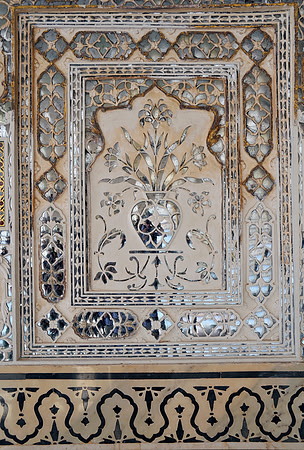 Inside the Amber Fort,