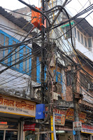 A real jungle of wires