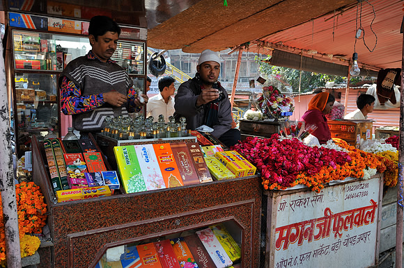Tea shop, Jaipur