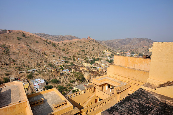 Inside the Amber Fort,
