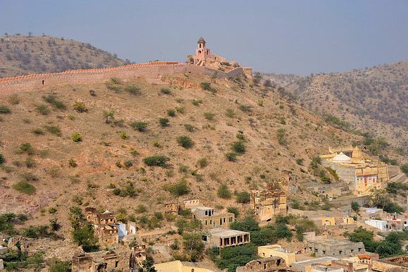 Inside the Amber Fort,