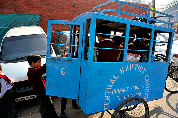 The school bus