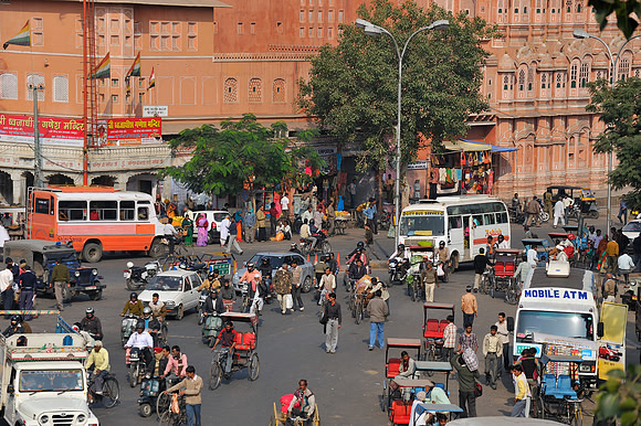 Jaipur traffic