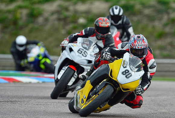 Mark Dangerfield, Honda CBR 1000RR leads the pack