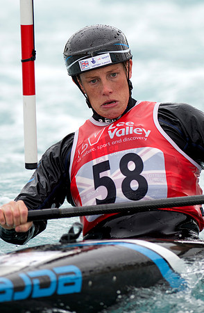Nicolas Peschier at the Canoe Slalom Word Cup