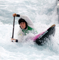 Alison Borrows of Australia at the Canoe Slalom