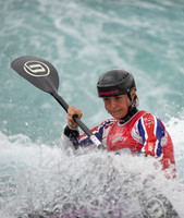 ane Nicholas of Great Britain at the Canoe Slalom