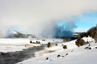 Firehole River, Yellowstone National Park, Montana, USA