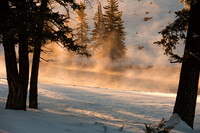Sunrise on the Grand Loop Road