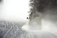 Into the blizzard
