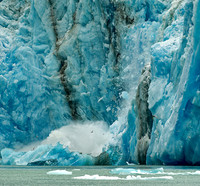Dawes Glacier calving,