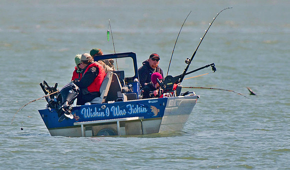 Fishing boat in the Clarence Strait