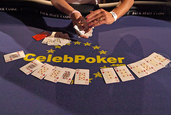 Celebrity Poker event at Palm Beach Casino
