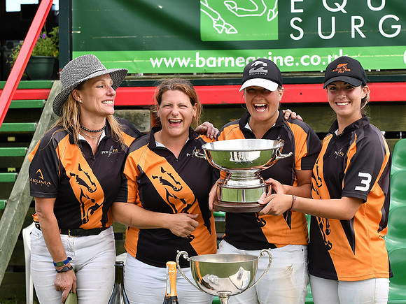 Pro Fit winners of the Punchbowl Trophy, New Forest Polo Club