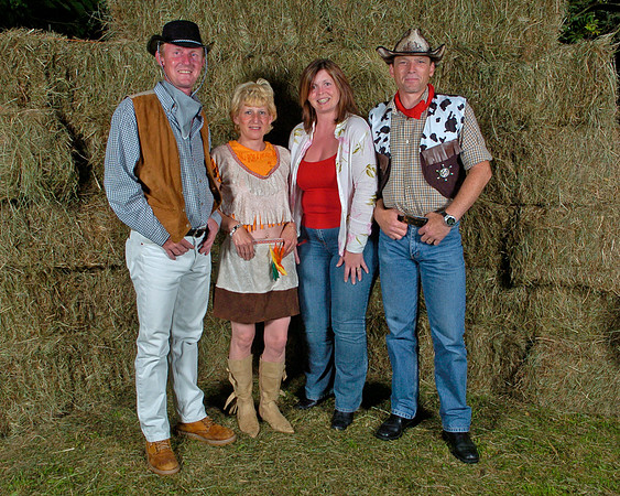 Army Summer Ball with a Cowboy and Indians theme
