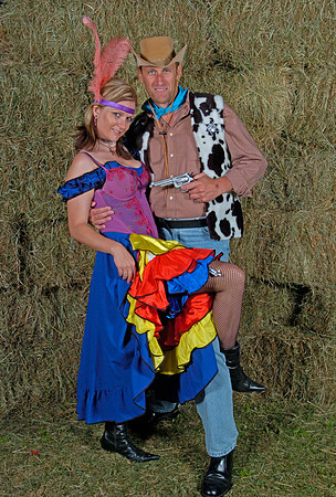 Army Summer Ball with a Cowboy and Indians theme
