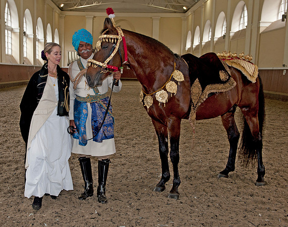 Francesca , Bonie Dunlod and Dilraj at the Royal Mews