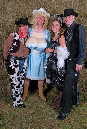 Army Summer Ball with a Cowboy and Indians theme