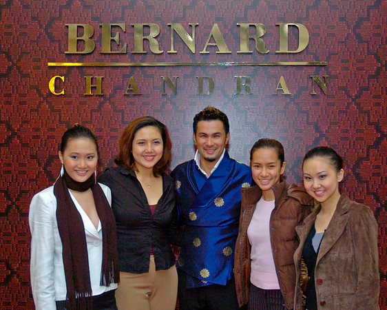 Tourism Malaysia event with Bernard Chanderan  Fashion show