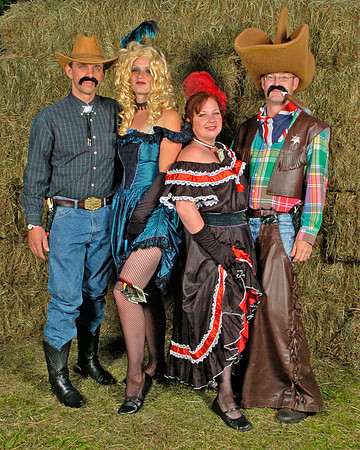 Army Summer Ball with a Cowboy and Indians theme