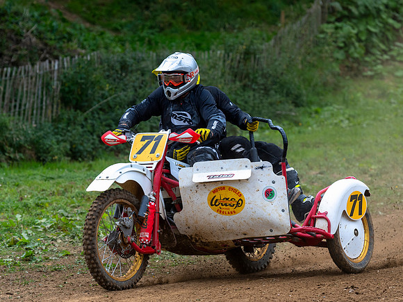 Mark Sewward and Simon Rogers on their Noursh weslake  Wasp 960