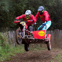 Andy Abrahams and Graham Livings on their Wasp Norton 920