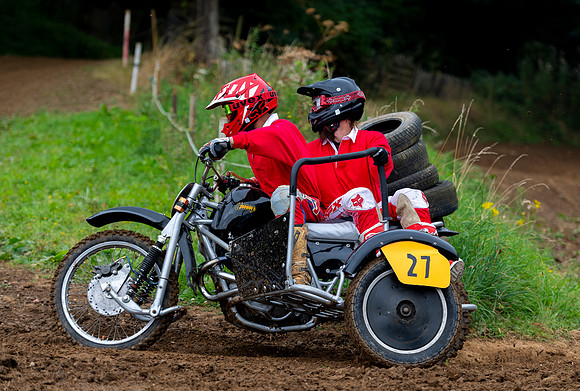 Ben Blythe and Pete Thomas on their Wasp Yam