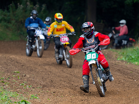 Barry Wright on his CZ 250