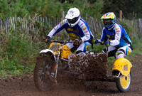 Andy Abrahams and Graham Livings on their Wasp Norton 920