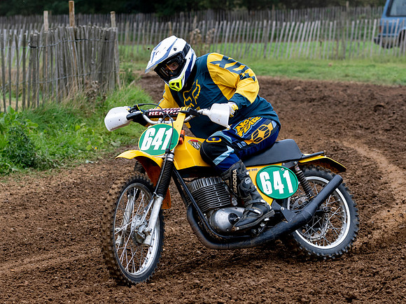 Melvin Spree on his Maico 250