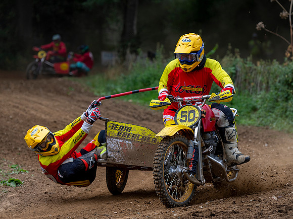 Andy and Tim Breacher on their Wasp Yam 840