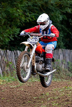 Kim Barker on his Cz 250 Twin Port