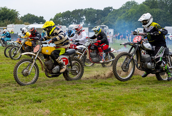Start of the Scramble