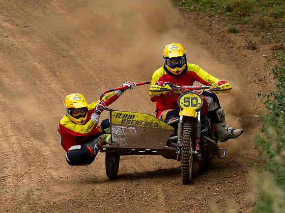 Andy and Tim Breacher on their Wasp Yam 840