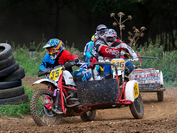 Tony and Jason Green on their Wasp Yam 840