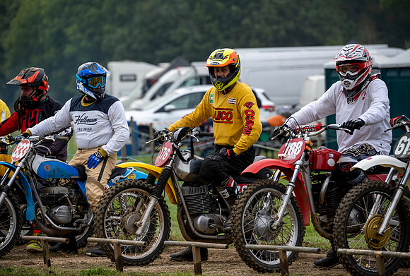 Ready for the start of the Scramble