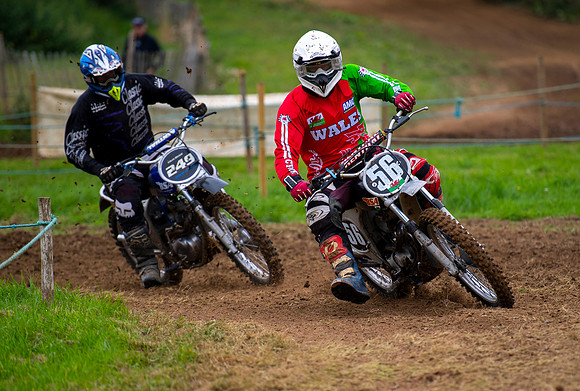 Paul Gorvett on his BSA 340 350