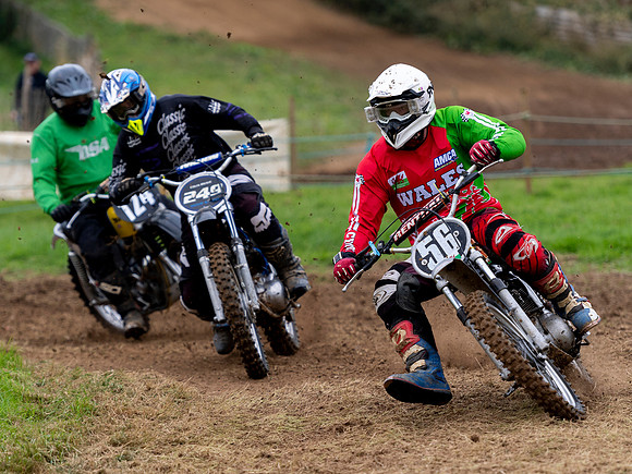 Paul Gorvett on his BSA 340 350