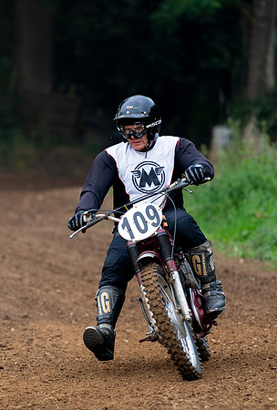 Mark Baldwin on his Matchless G80CS