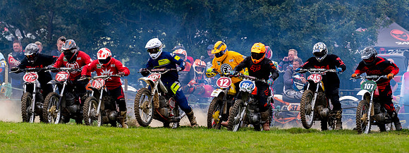 Start of the scramble