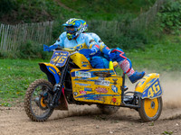 David Millward and Joseph Millward on their Suzuki GS 1000