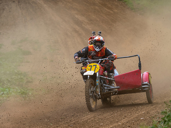 Ashley Williams and Brian Gray on their Nourshweslake Wasp 950