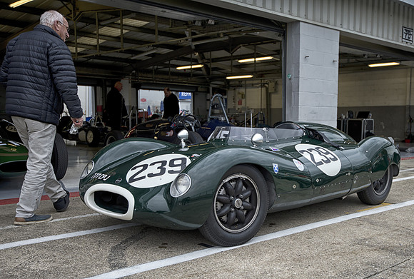 Cooper at HGPCA Practice day Silverstone