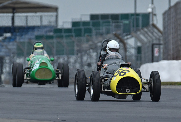 Christopher Phillips in the Cooper Bristol