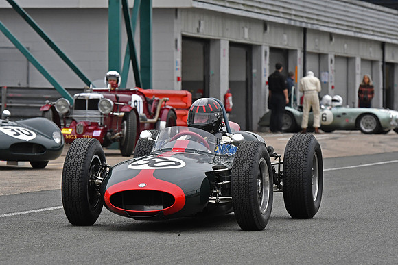 Wulf Goetze in the Cooper T53